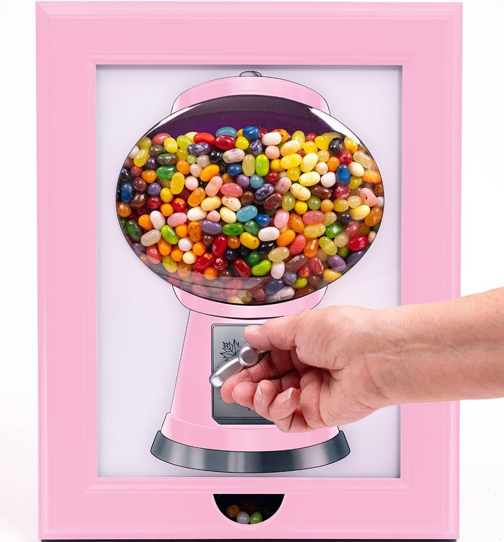 ✨️🍬Candy Dispenser, Gumball Machine in a Frame