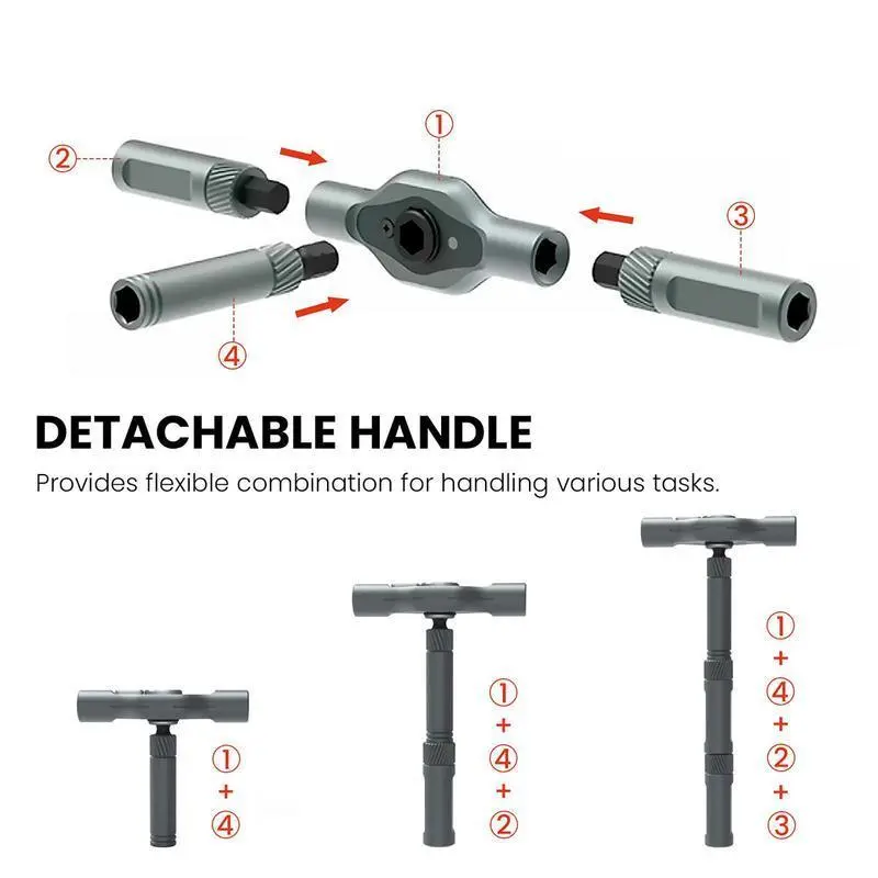 24 in 1 DlY Screwdriver Set,1 Set SwitchableScrewdriver Shape Magnetic Screwdriver Set
