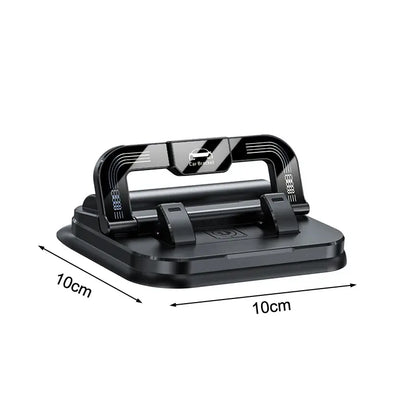 Car phone holder, portable mobile phone holder, stable and durable.In-built parking number plate function, quickly switch to a phone number plate