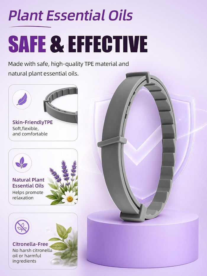 Calming Collar for Dogs 4 Pack, Adjustable Dog Calming Collar for Barking, 60-Day Waterproof Pheromone Collars for Dog for Separation Anxiety, Bad Behavior & Stress Support