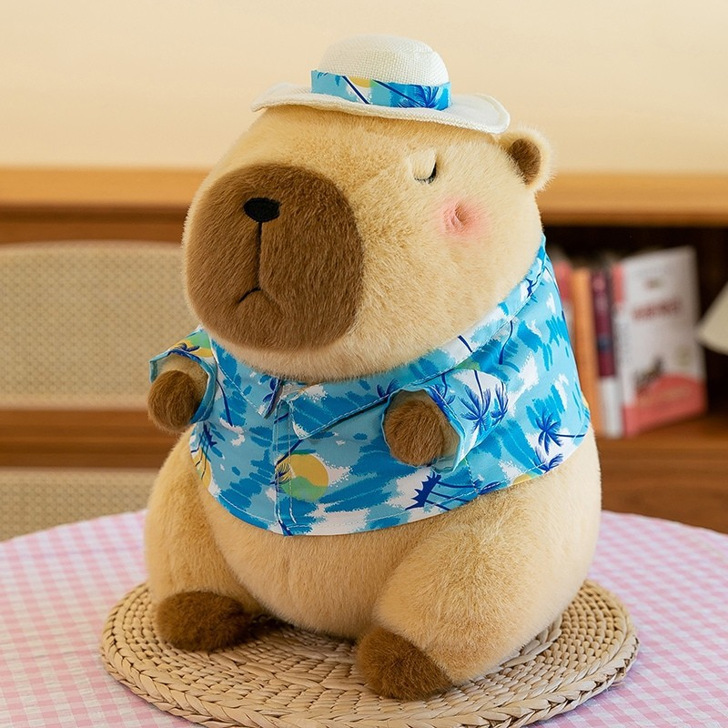 ✨️✨️Cute Capybara Plush, 10 Inch Capybara Stuffed Animal Kawaii Soft Capybara Doll Pillow Gifts for Boys Girls