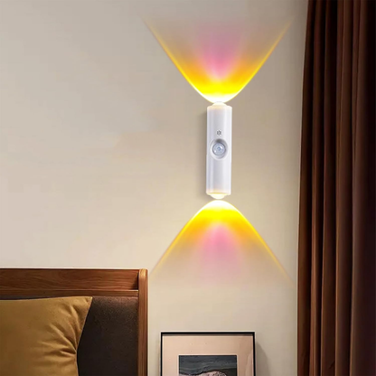 Motion Sensor Wall Lamp Indoor, Rechargeable Sensor Bathroom Light