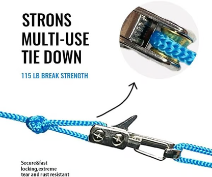 Retractable Buckle Rope-2026 New Rope Roller with Accessory Cord - Easy Secure Tie Down for Outdoor, Camping, and Boating Guy Lines ,Tools Gadgets,Truck Stuff ,Car Essentials