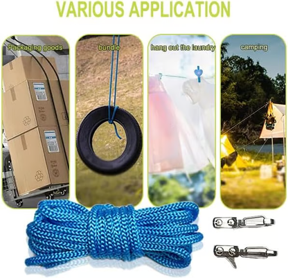 Retractable Buckle Rope-2026 New Rope Roller with Accessory Cord - Easy Secure Tie Down for Outdoor, Camping, and Boating Guy Lines ,Tools Gadgets,Truck Stuff ,Car Essentials