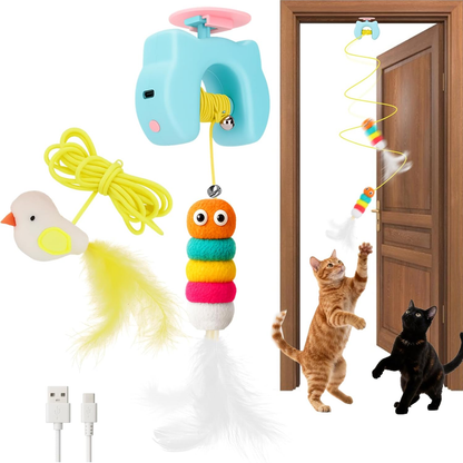 Interactive Hanging Cat Toy