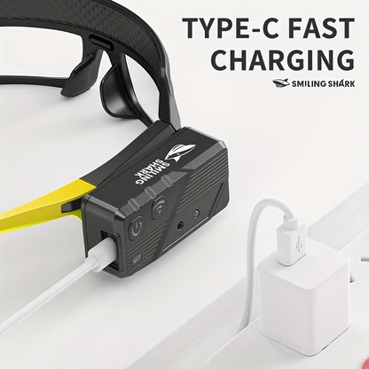 👓️👓️LED glasses with motion sensors and touch control, suitable for running, camping