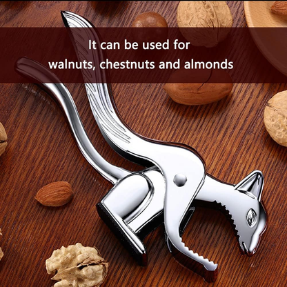 Nut Cracker Tool, Handheld Squirrel Shape Walnut Clip
