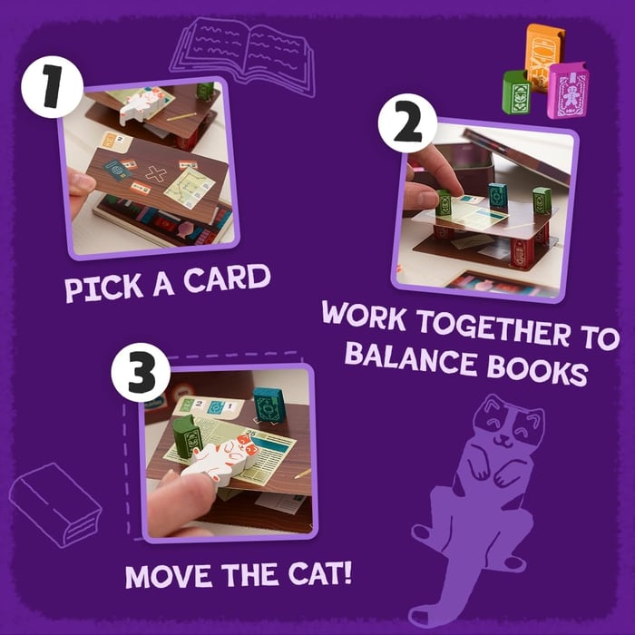 📚️Bookshelf – Cooperative Stacking Board Game