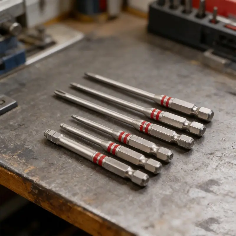 6-Piece Screwdriver Bit Set 1.5mm to 6mm