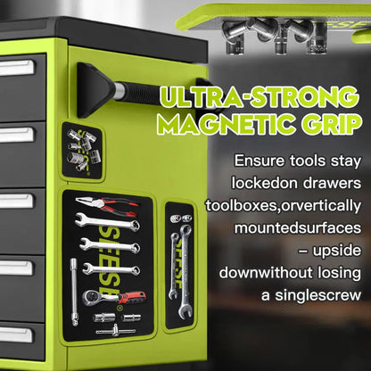 3PCS Flexible Magnetic Tool Mat & Tray Holder