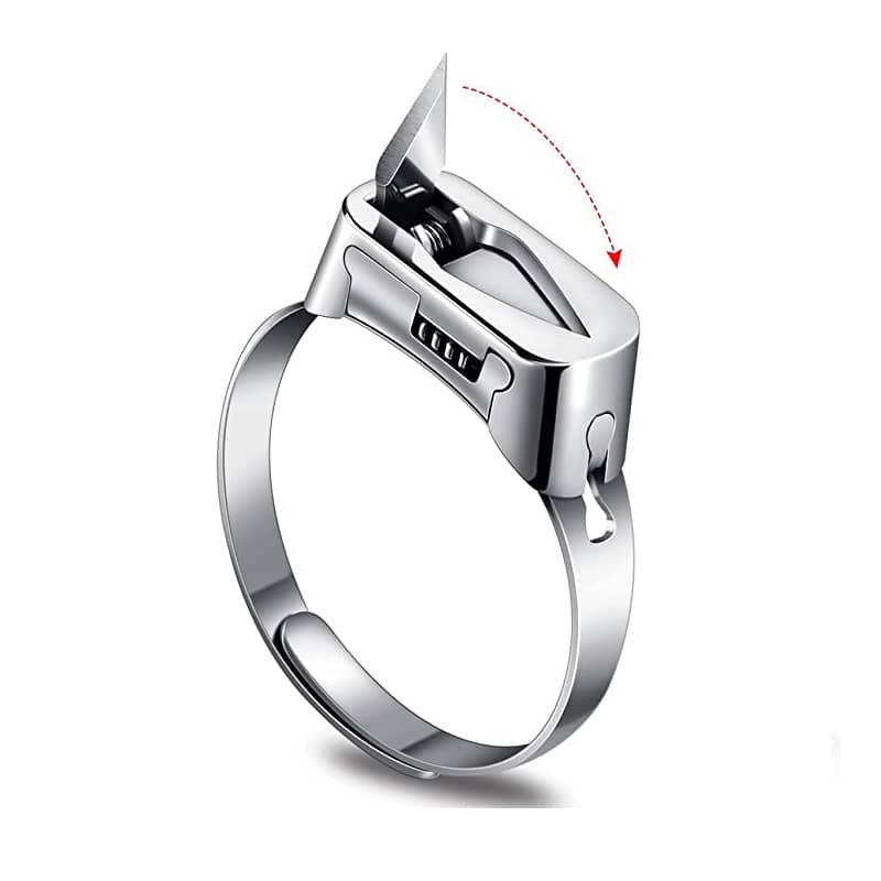Metal Self Defense Ring Knife