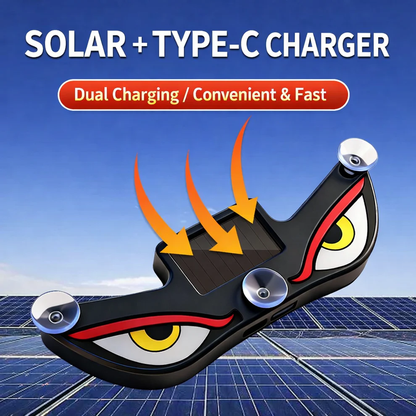 ✨️Solar Demon Eye LED Car Window Light