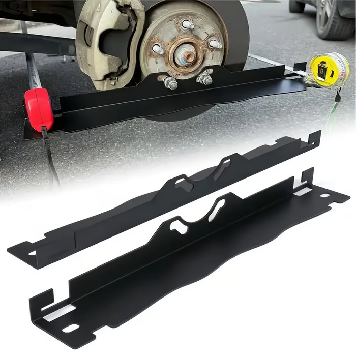 🛠️Pair of Wheel Alignment Tools – Heavy-Duty Toe-In Positioning Plates with Hanging Holes for Easy Wall Storage