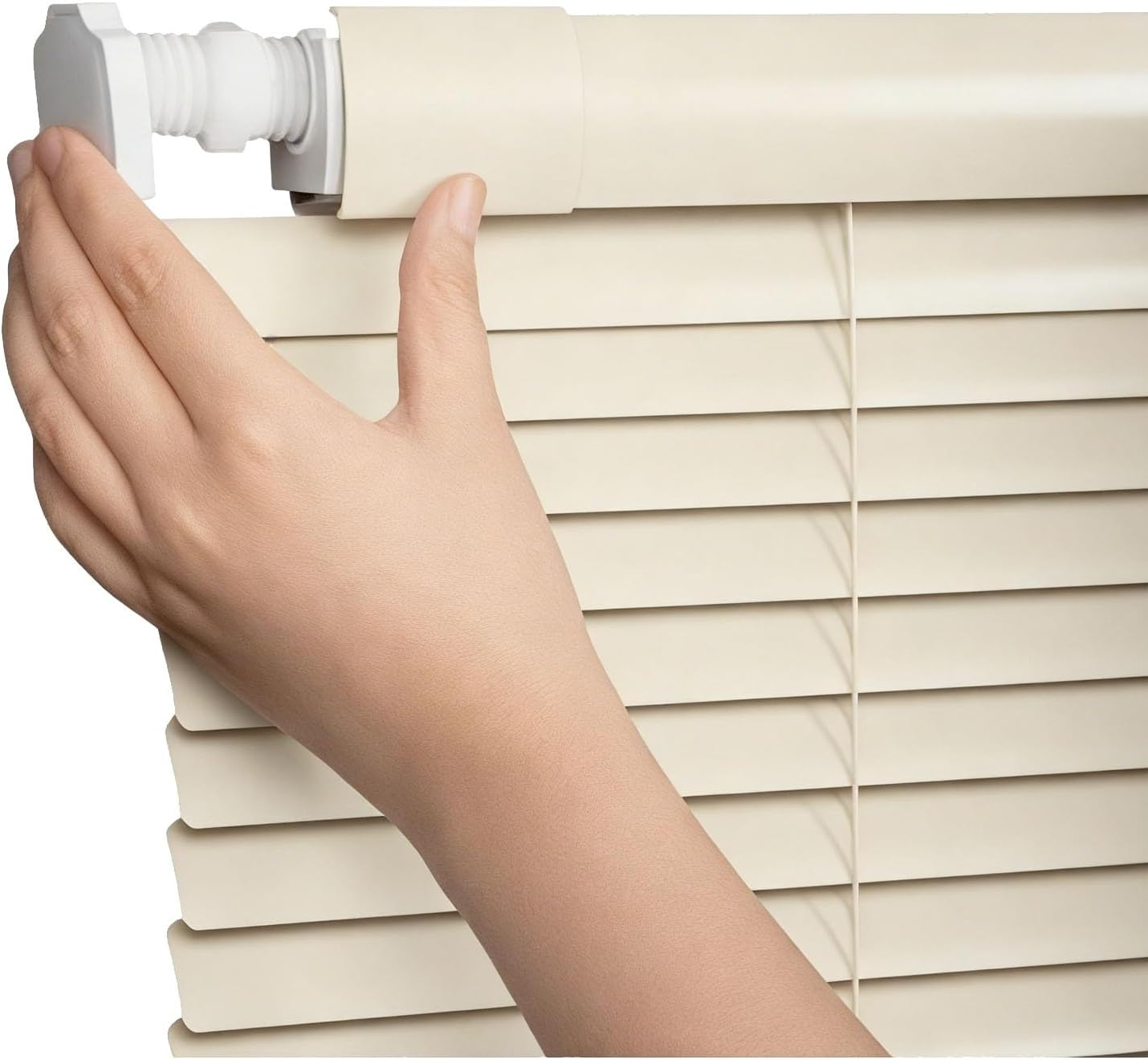 Aluminum Venetian Blind, No Drill Light Filtering Mini Blinds