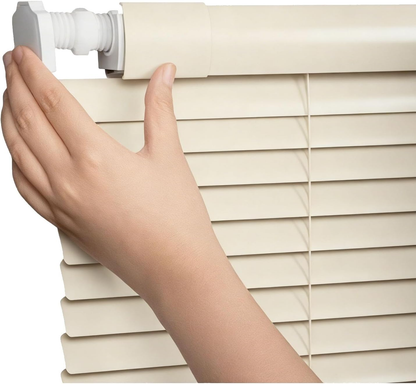 Aluminum Venetian Blind, No Drill Light Filtering Mini Blinds