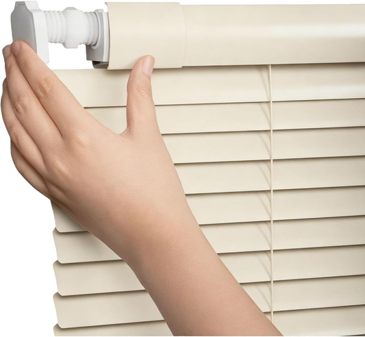 Aluminum Venetian Blind, No Drill Light Filtering Mini Blinds