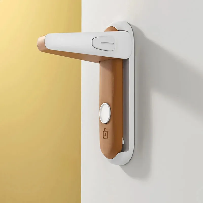 Gate with Smart Lock - Kitchen & Child Safety, No Punch Install, Adjustable Opening