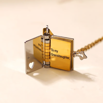 ✨️⭐For Granddaughter - The Most Beautiful Chapter Book Necklace