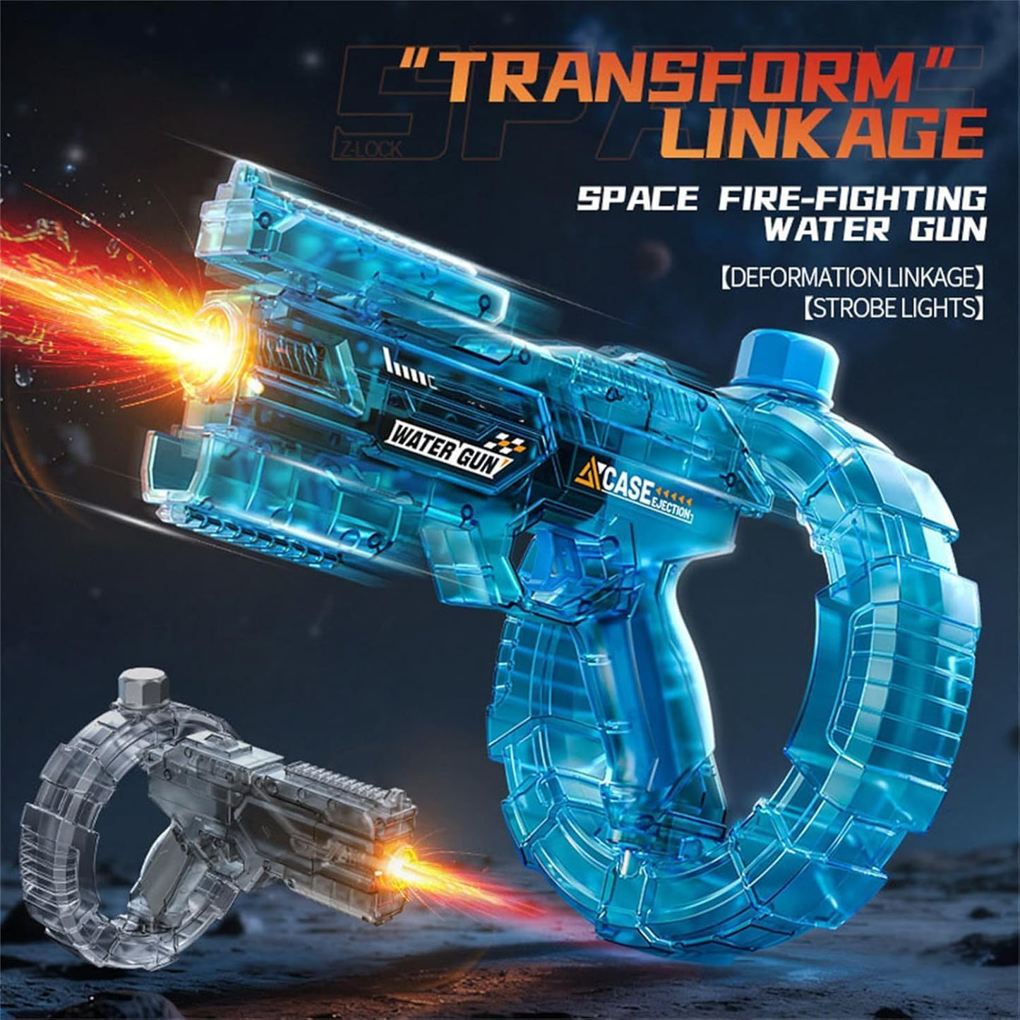 Electric Water Guns Adults Kids, Automatic Blaster Long Range High Pressure Pump, Powerful Rechargeable Squirt Guns