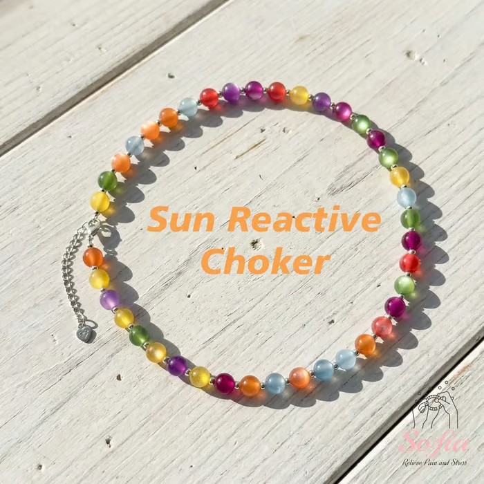 🌈 Sofia Dopamine UV Reactive Beaded Jewelry – Your New Summer Staple