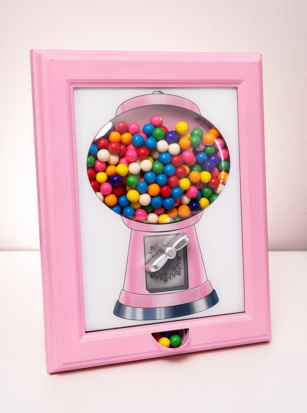 ✨️🍬Candy Dispenser, Gumball Machine in a Frame