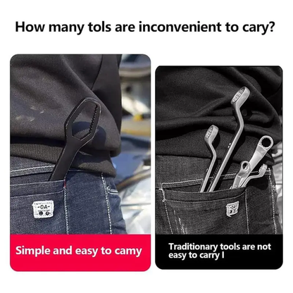 8-22mm Universal Torx Wrench Set, Double-ended Self-tightening Adjustable Wrench Tools