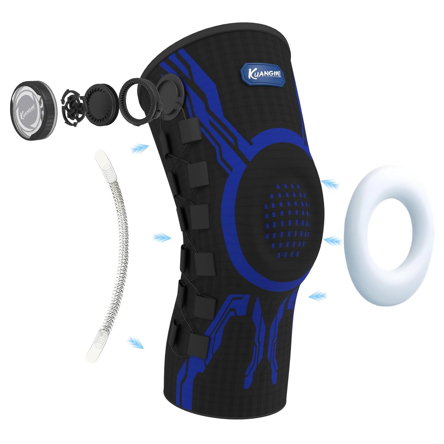 🔥⛹️Knob Knee Brace for Pain Relief, Knee Support with Patella Gel Pad & Side Stabilizers
