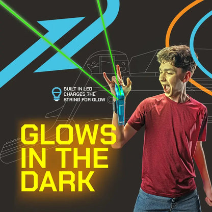 String Launching Webshooter that Glows-In-the-Dark