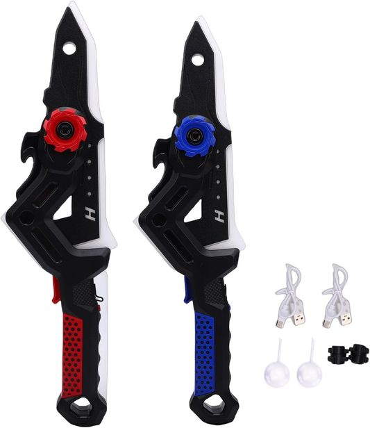 ✨️✨️LED Glowing Axe Toy, Sound Light Sword Dual Forms Axe Sword Toy with Vibration Feedback, Colorful LED Effects for immersive Play