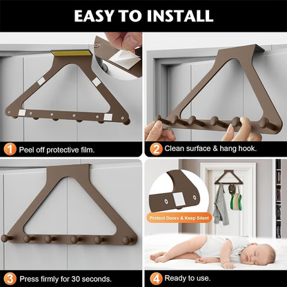 Over-the-Door Hanger Organizer