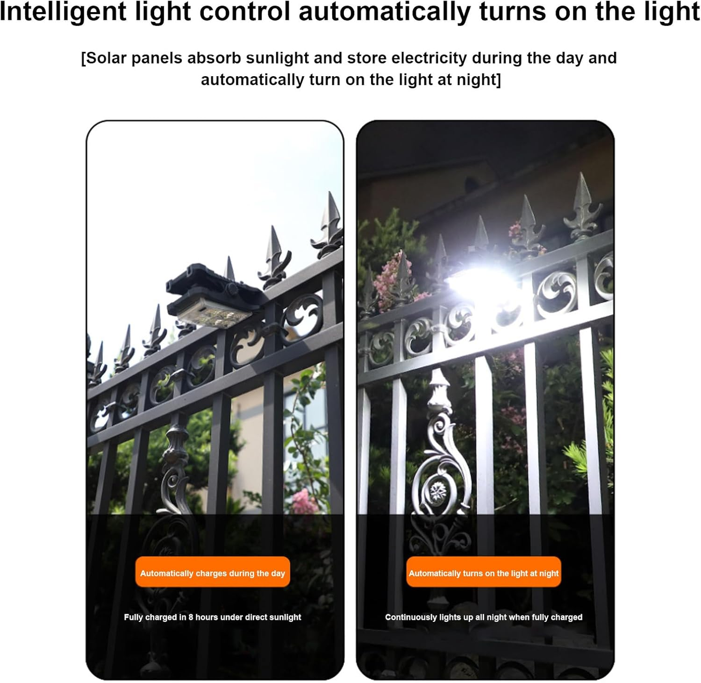 ✨️✨️Clip on Fence Solar Lights,Wall Lights | Solar Outdoor Clip Motion Sensor Security Light USB Charging Waterproof