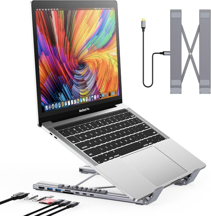 Laptop Docking Station Stand