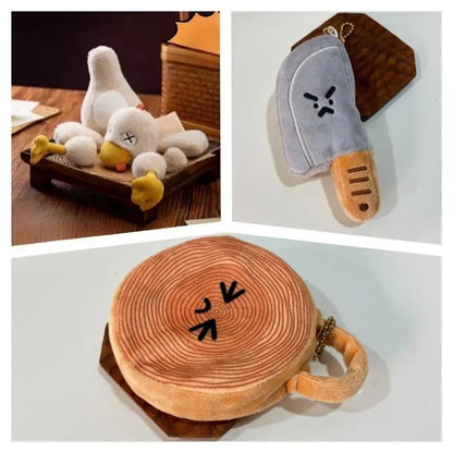 🧲🦆Magnetic Detachable Duck Plush Toy, 8.66 Inch Soft Stuffed Duck with Removable Limbs