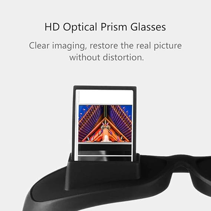 🔥🔥Horizontal Lazy Glasses Lying Down Bed Reading Watching HD Lazy Readers Glasses