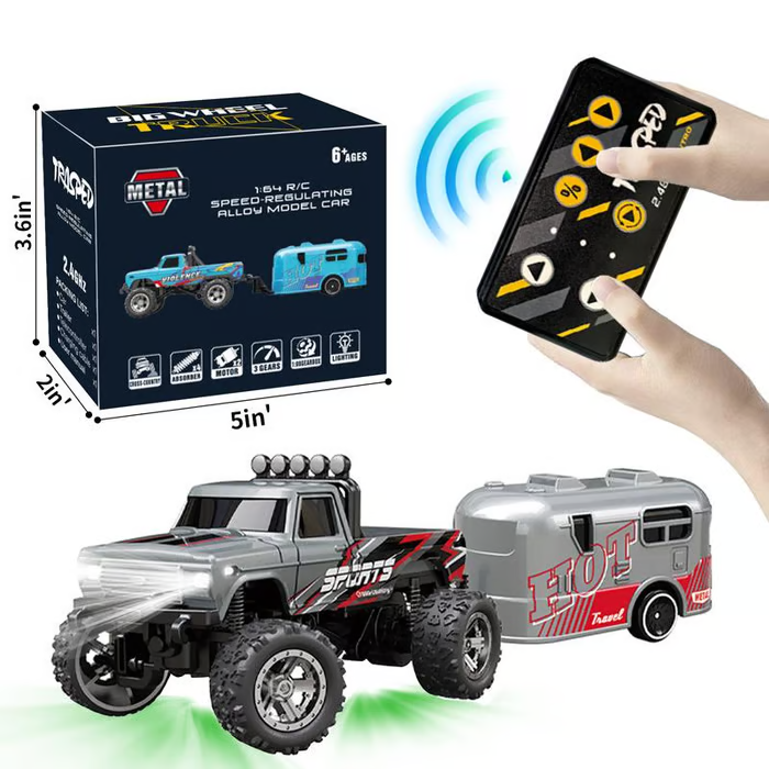 🔥Last Day 49% Off -Mini RC Monster Truck