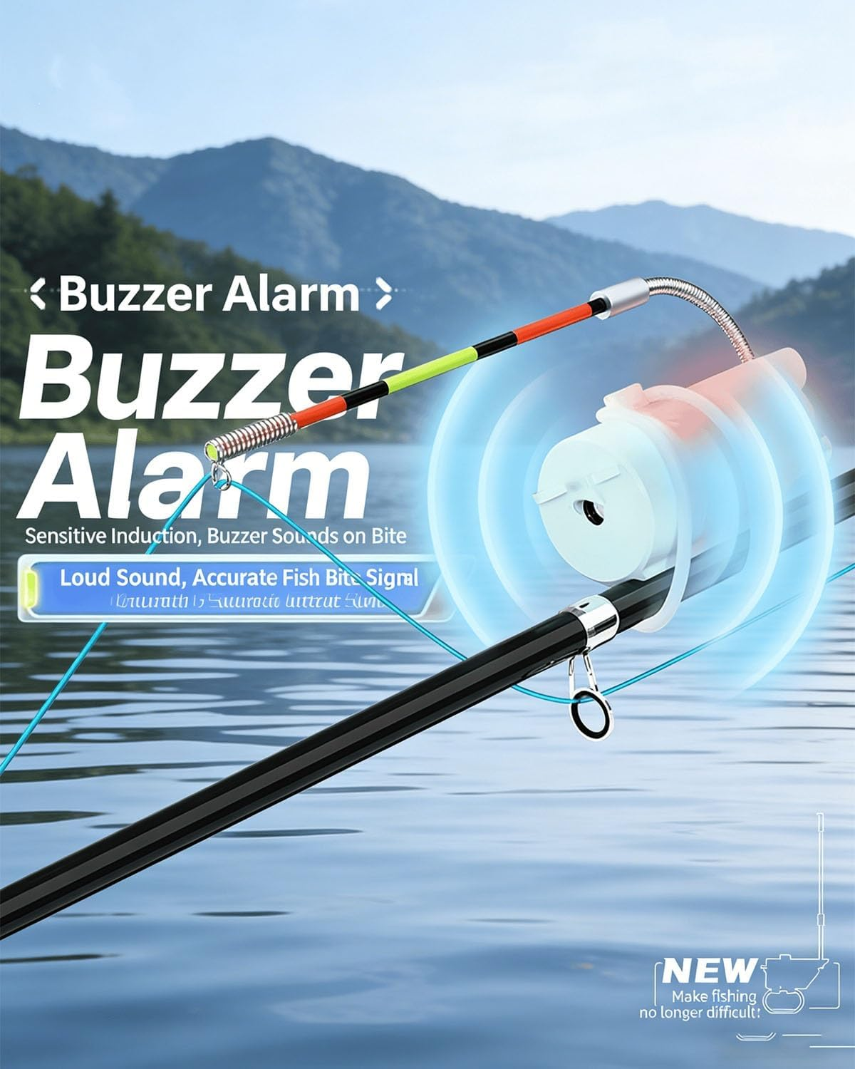 🎣🎣High Sensitivity Fishing Float Bite Alert for Rods