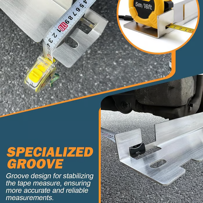 🛠️Pair of Wheel Alignment Tools – Heavy-Duty Toe-In Positioning Plates with Hanging Holes for Easy Wall Storage