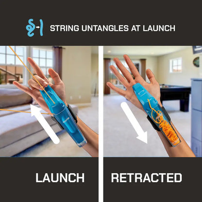 String Launching Webshooter that Glows-In-the-Dark