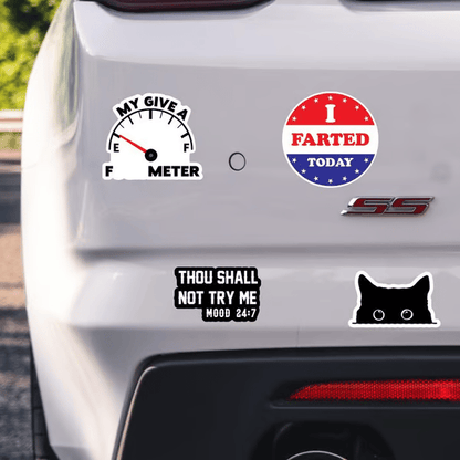 🔥Set of 130 Pcs Funny Saying Stickers