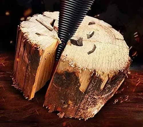 🛠️WOOD LOG SPLITTER FIREWOOD DRILL BIT