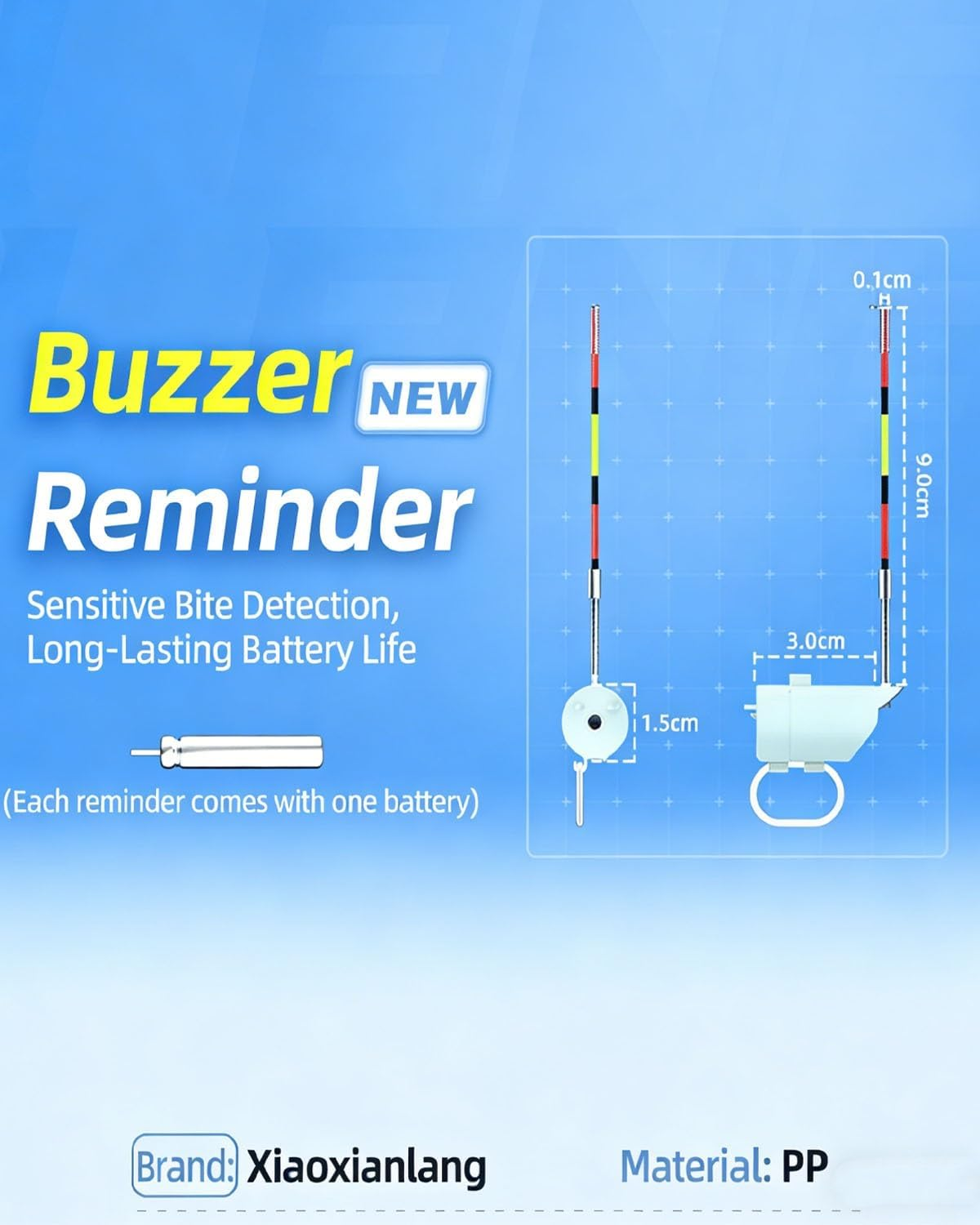 🎣🎣High Sensitivity Fishing Float Bite Alert for Rods