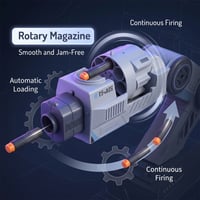 Smart Tracking Robotic Arm Blaster | Dual Control, Hands-Free STEM Fun!