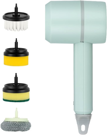 🧽🧽Wireless Electric Cleaning Machine USB Rechargeable Automatic Kitchen Dishwashing Brush Bathtub Tile Professional Cleaning Tool