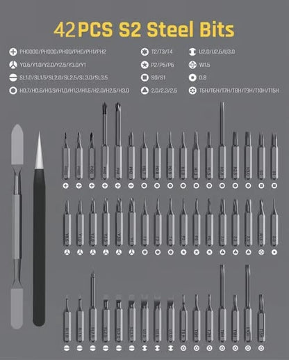 44-in-1 Precision Screwdriver Set - For Effortless, High-Precision Repairs!