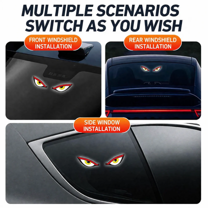 ✨️Solar Demon Eye LED Car Window Light
