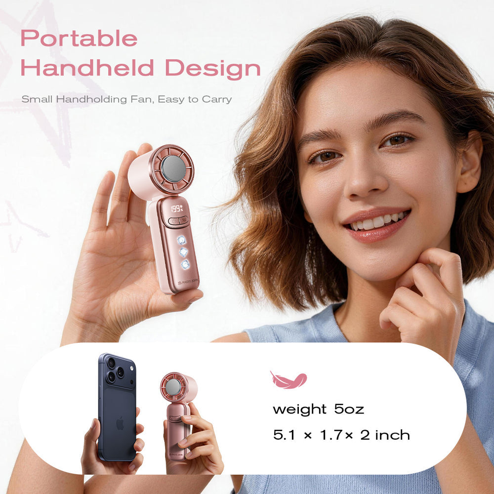 🍃Mini Handheld Cooling Fan