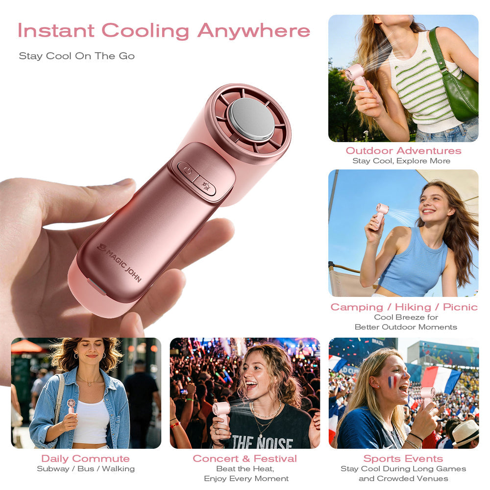 🍃Mini Handheld Cooling Fan
