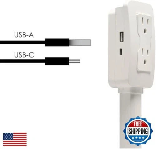 Electrical Outlet Extender,Access Hard-to-Reach Outlets！